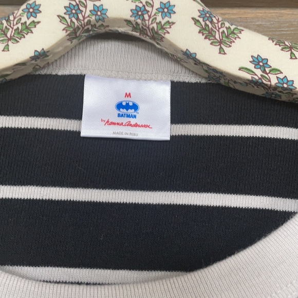 Hanna Andersson NWOT Women Batman long Sleeve shirt pajama - Picture 6 of 9